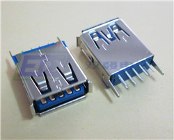 USB3.0 A/F 180DIP（直脚）
