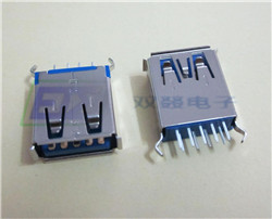 USB3.0 A/F 180DIP（弯脚）