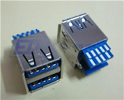 USB3.0 A/F双层焊线式