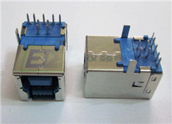 USB3.0 B/F 90DIP（直脚）