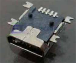 MNI USB 5P/F 180°SMT