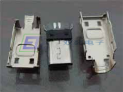 MICRO USB 5P公三件式