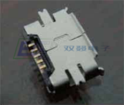 MICRO USB 5P母三件式