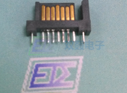 SATA 7P 公座DIP插板型 180°