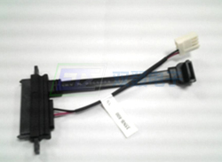 SATA7+15P母头带螺孔对SATA7P母头90度+小四P