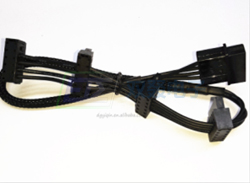 SATA 15P刺破式防脱母头*4对大四P HSG