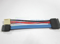 SATA7+6P 母头对 SATA 7P +PH2.54 HSG