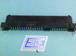 SATA 22P 母座贴板式 右90°